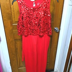 Girls long pants jumpsuit